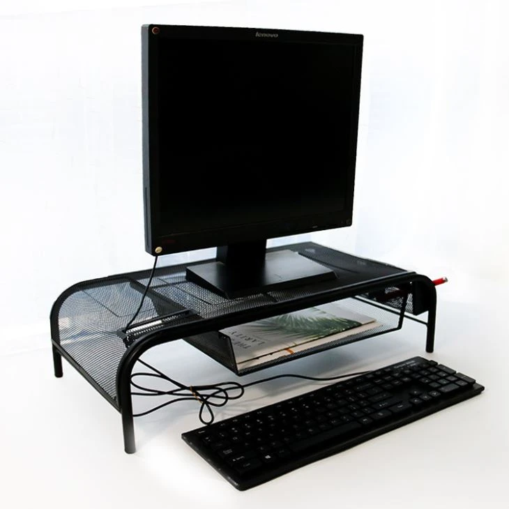 Bureau monitorstandaard met lade