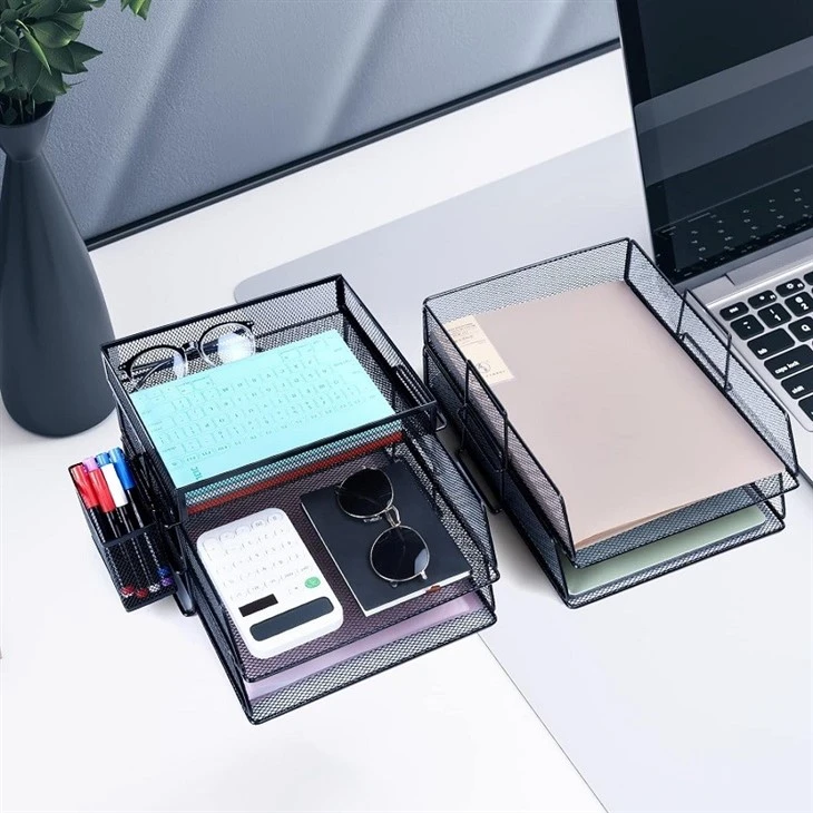 4 tier document tray